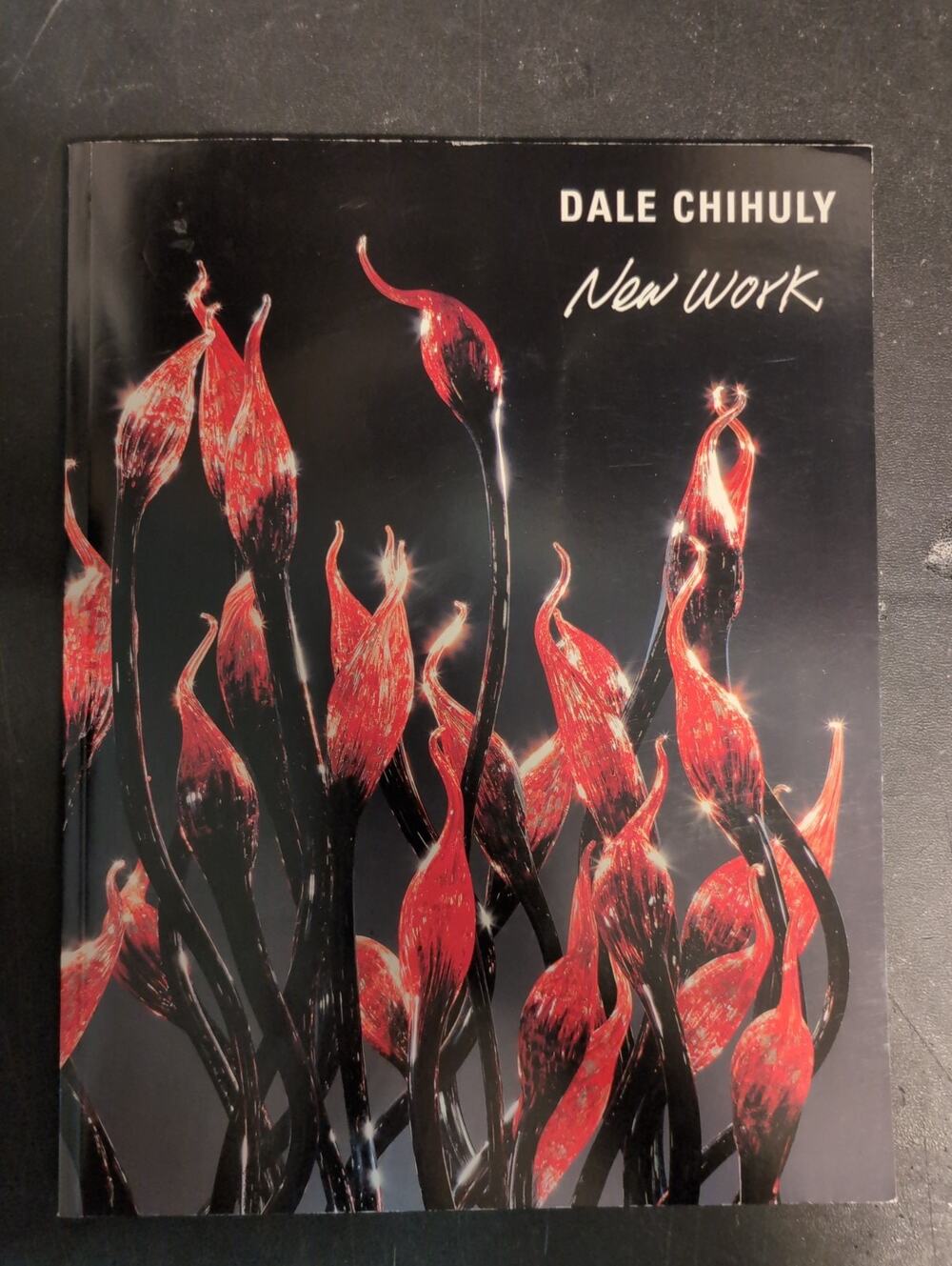 CHIHULY Dale Chihuly Black Scarlet hand blown glass book New York TPB 2006